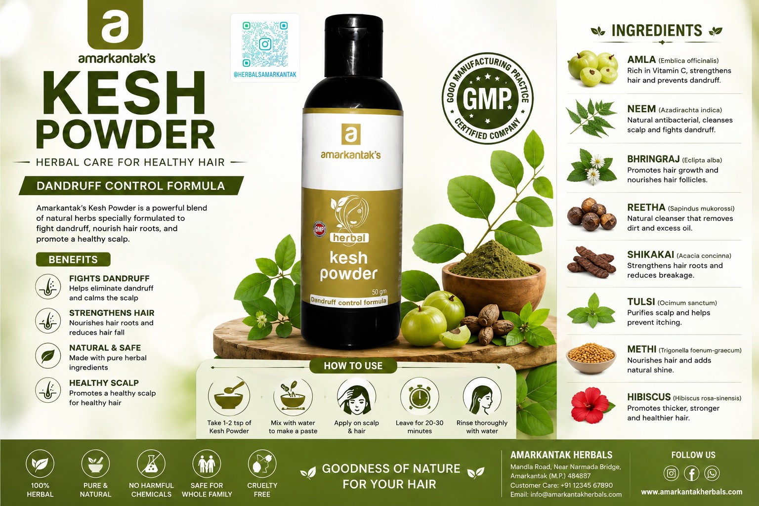 HERBAL KESH POWDER