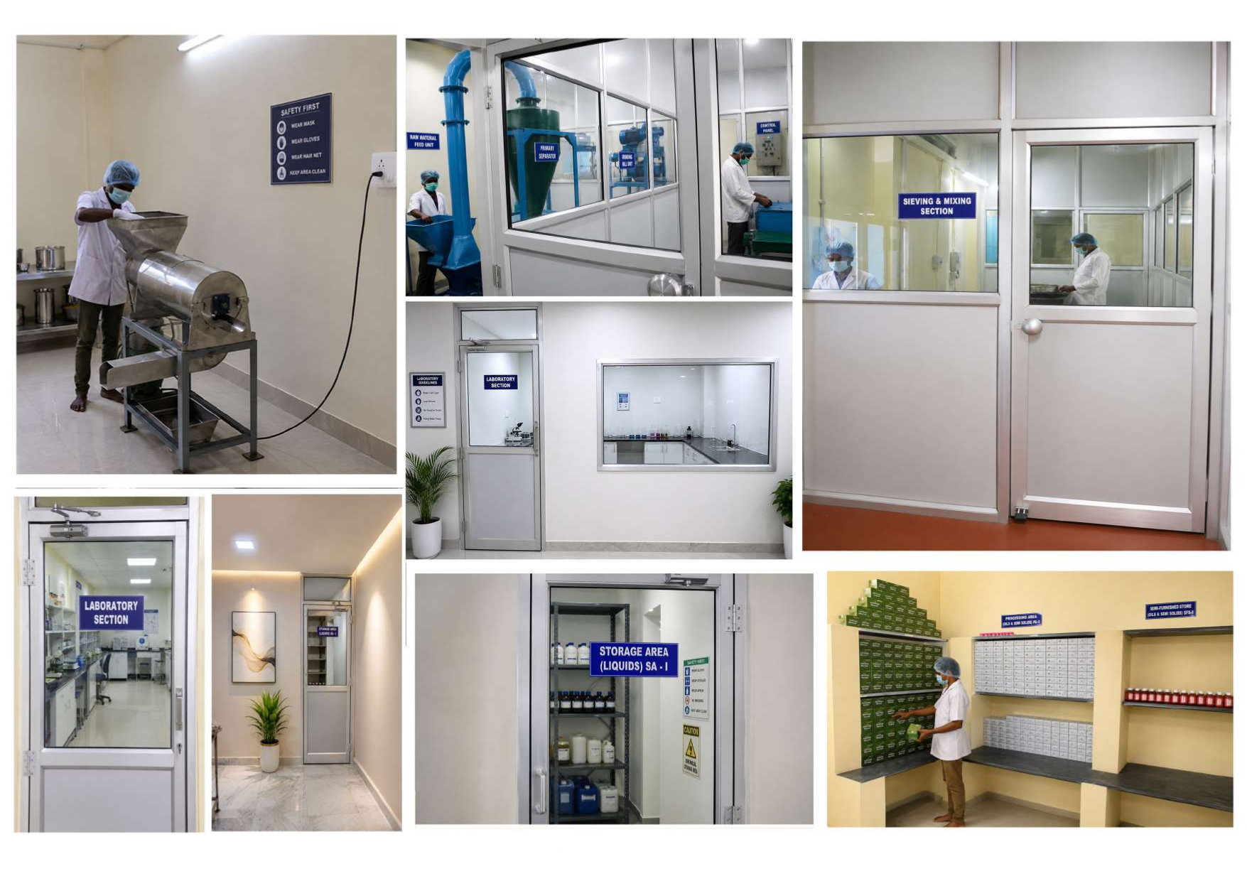 Advanced Laboratory & Storage Section
